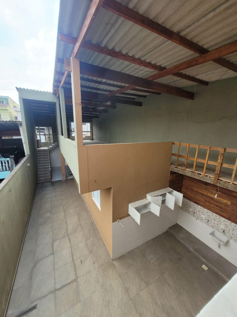 Vista da janela da suíte da casa principal