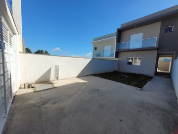 Garagem com espao para paisagismo